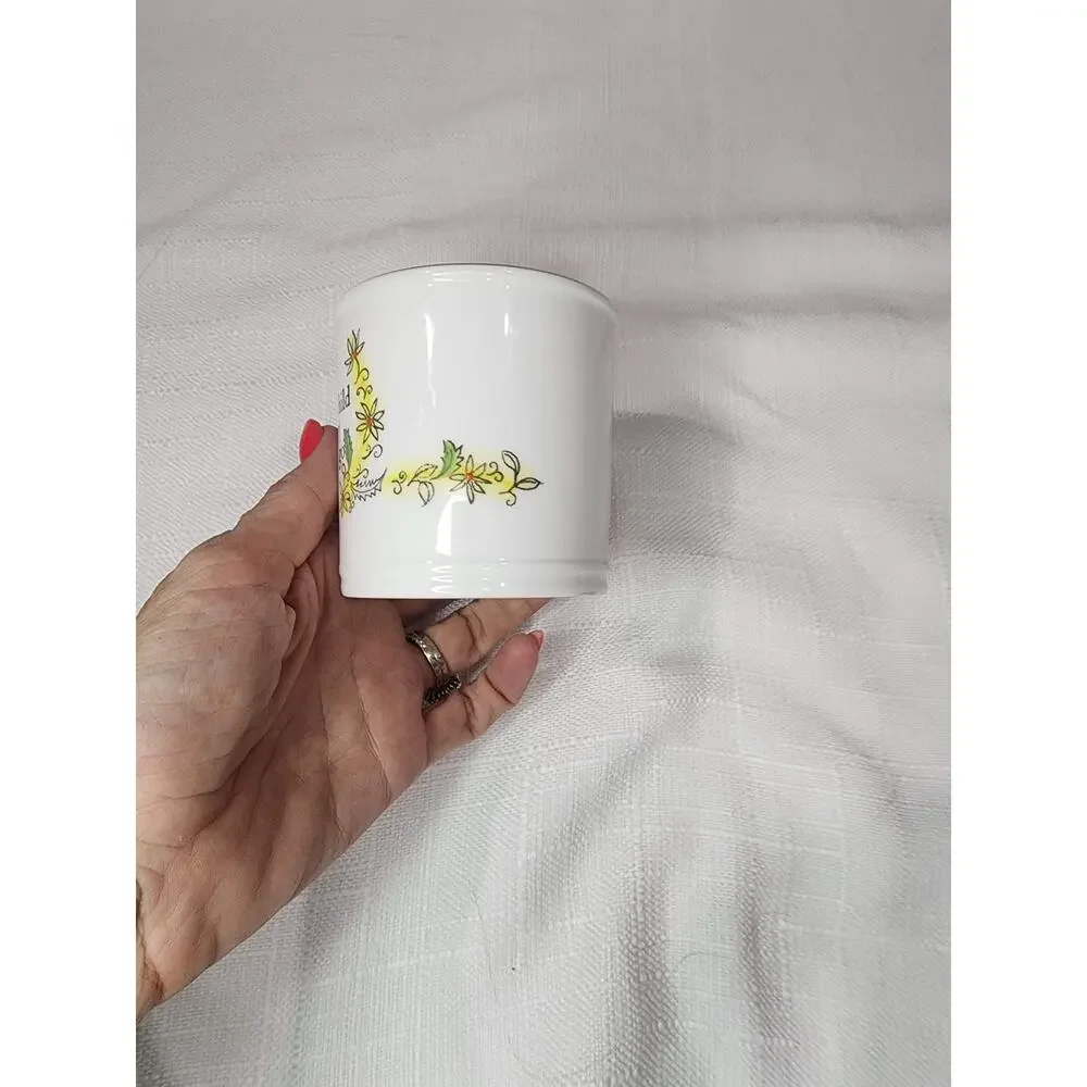 Royal Worcester Thursday's Child Bone China Mug Vintage England Grandmacore